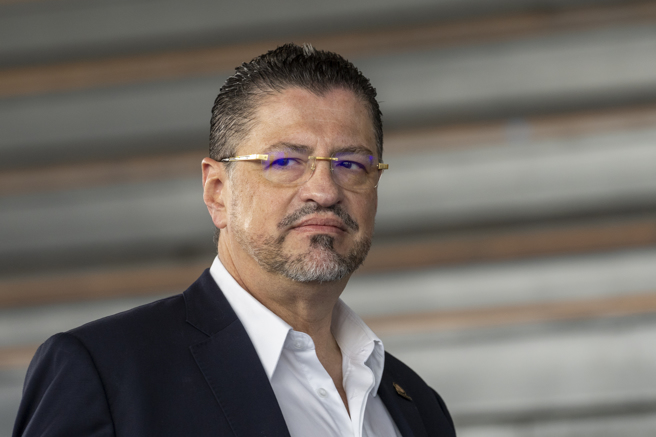 哥斯大黎加总统查维斯（Rodrigo Chaves）。(图/ 美联社)