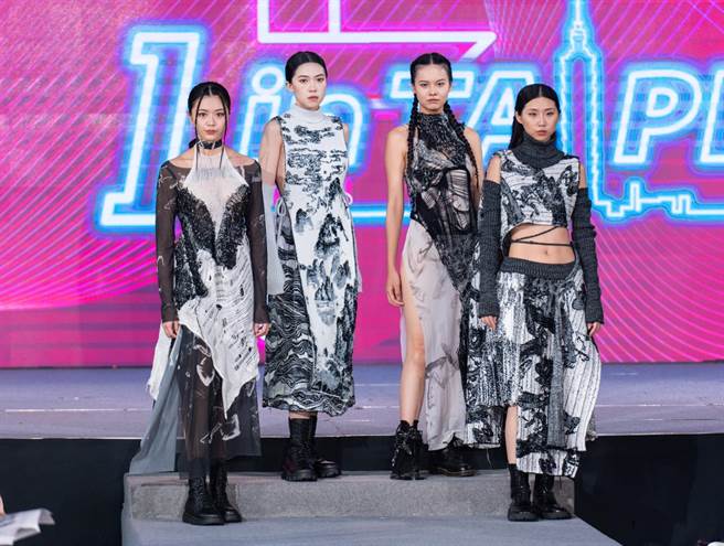 學生組銀獎黃詠琪的「和光同塵」。（吳松翰攝） 