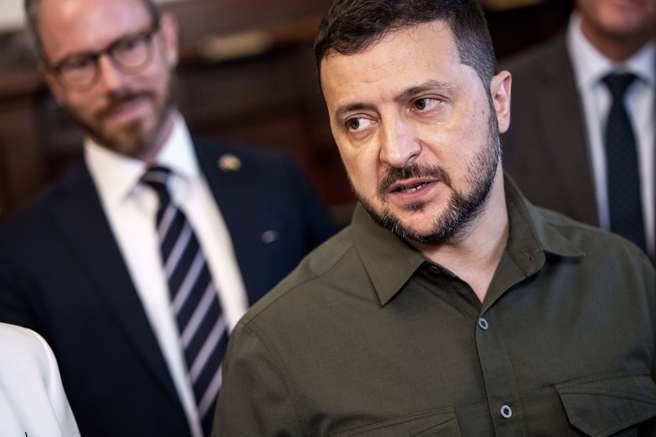烏克蘭總統澤倫斯基。（美聯社）