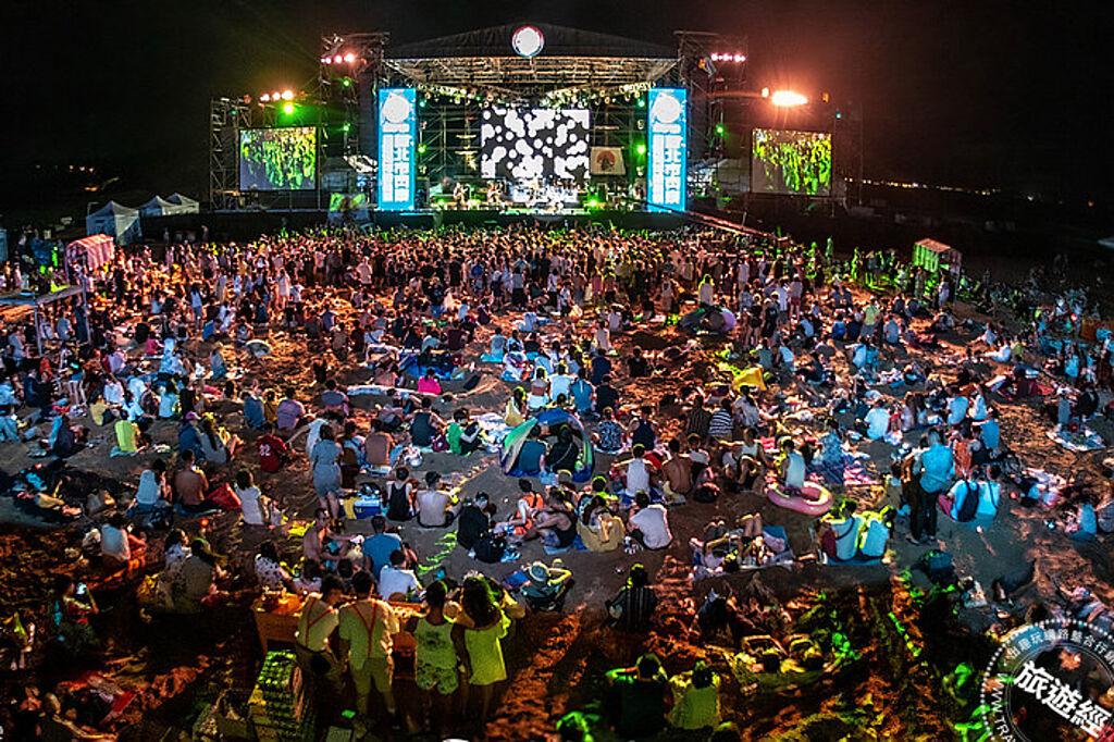 新北市貢寮國際海洋音樂祭活動照_2018年資料照。