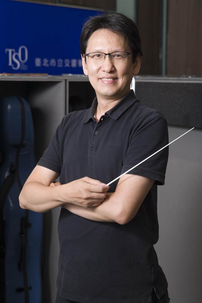 台北市立交响乐团助理指挥张致远今年二度挑战布加勒斯特国际指挥大赛，获得首奖。（杜宜谙摄）