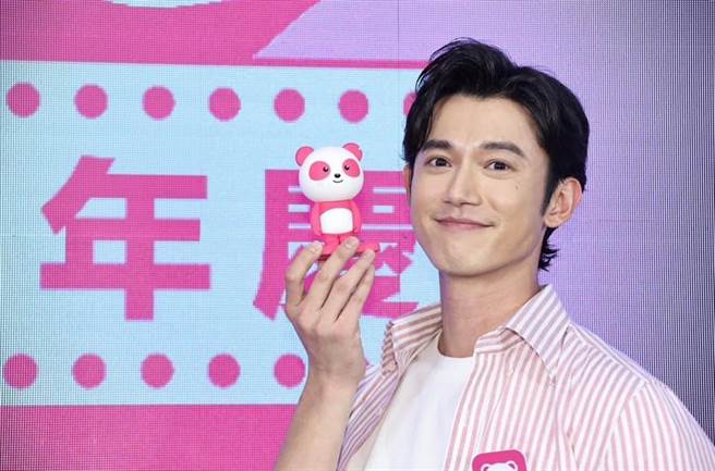 吴慷仁出席外送平台周年庆活动。（罗永铭摄）