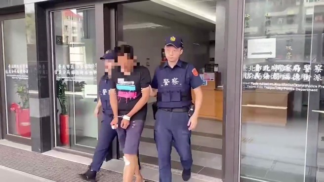 警方将柯嫌移送侦办。（翻摄画面）