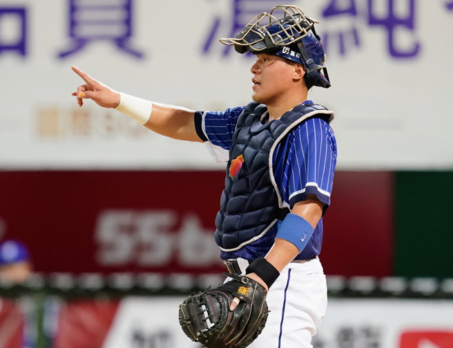 富邦悍將捕手張進德。（ 資料照，富邦悍將提供）