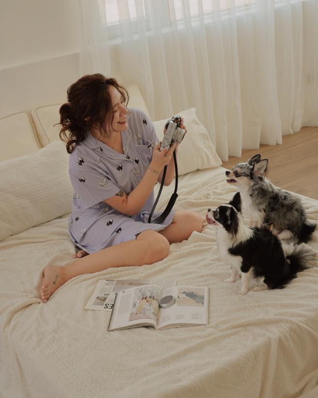 HERE’S TO LOVE吉利衬衫洋装，1880 元。（HERE’S TO LOVE提供／古明弘台北传真）