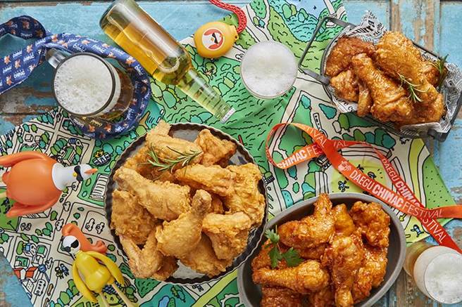 韩国夏日盛典「大邱炸鸡啤酒节」，8月30日起至9月3日在大邱市头流公园登场。（大邱驻台观光推广办事处提供）★《中时新闻网》关心您：饮酒过量，有碍健康。酒后不开车，安全有保障！