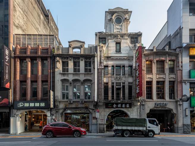 台北市中正區衡陽路54號、56號、58號及60號，經北市文資會28日審議後，同意登錄為直轄市定古蹟。（呂大吉建築師事務所提供／蔡佩珈台北傳真）