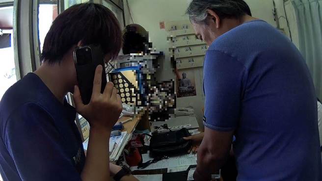 警方循線將陳嫌逮捕到案。（翻攝照片／林郁平台北傳真）