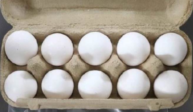 食品药物管理署今天公布，一批土耳其进口的带壳鸡蛋遭检出动物用药残留违规，共53.3公吨，依规定退运或销毁。（食药署提供）