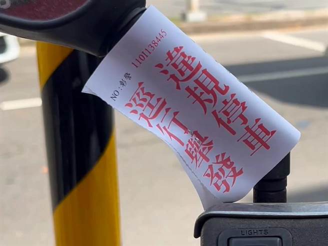 彰基總院周遭因檢舉魔人出沒，成為警方強力取締違停的區域。（孫英哲攝）