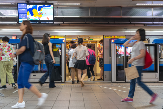 若和朋友上了同班捷运又找不到彼此，可用「相约列车」功能。（图／示意图，达志影像）