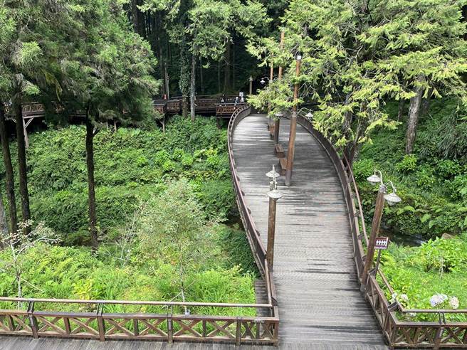 雖目前山上天氣尚可，林業保育署嘉義分署仍呼籲民眾，颱風期間及前後盡量避免前往山區。（林業署嘉義分署提供∕呂妍庭嘉義傳真）