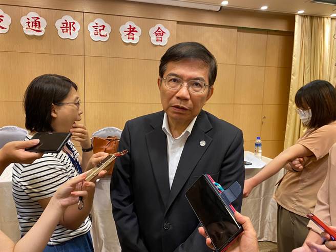 交通部长王国材。（陈佑诚摄）