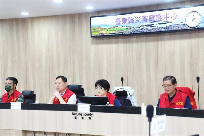 台东县明(31)日未达停班停课标准，正常上班上课。（台东县政府提供／萧嘉蕙台东传真）