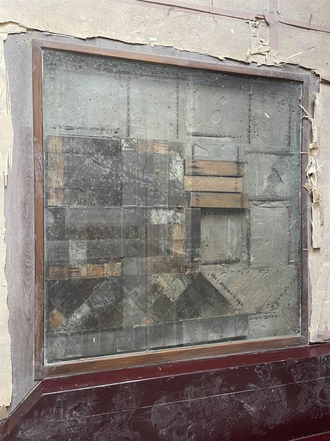 州廳中山廳的拼花地板工法，在台灣尚屬少見。（台中市文化局提供／陳淑芬台中傳真）