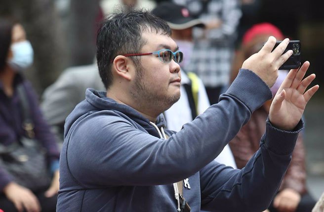 本名劉宇席的網紅「四叉貓」。（資料照／杜宜諳攝）