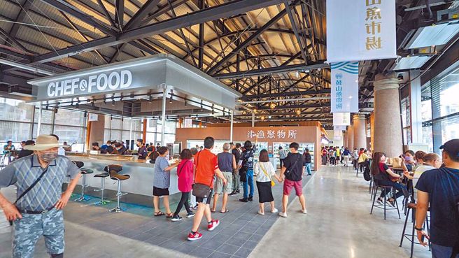 有「最美魚市場」之稱的高雄市鼓山魚市場，今宣布下月起暫停營業。（中時資料照）