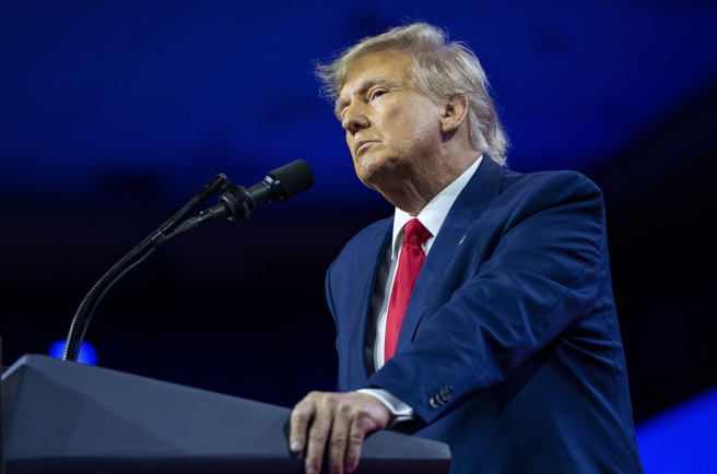 美国前总统川普（Donald Trump）。（图／美联社）