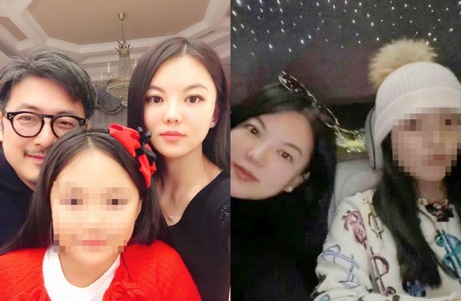 李湘和王岳伦2年前离婚后，带着女儿到英国生活。（图／翻摄自娱乐有饭、凤凰网娱乐微博）