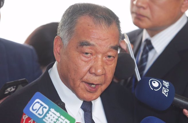 国防部长邱国正。（资料照片，季志翔摄）