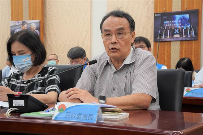 中央警官學校公共安全學系畢業的謝明輝擔任新竹縣府民政處長。（新竹縣府提供／邱立雅竹縣傳真）