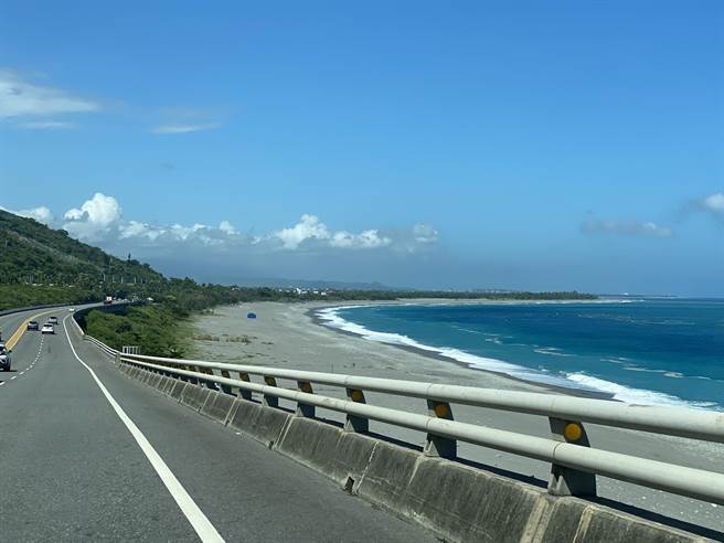 颱風海葵恐為南迴公路帶來致災性雨量。（蔡旻妤攝）