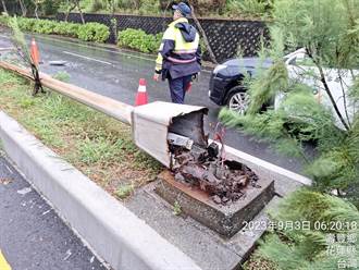海葵颱風來勢洶洶 花蓮狂風暴雨 緊急預警封閉4條山區道路