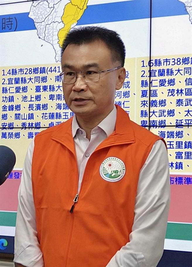 農業部長陳吉仲強調，進口雞蛋絕對嚴格把關，進到國內的雞蛋都是安全合格的。（民眾提供／楊靜茹南投傳真）