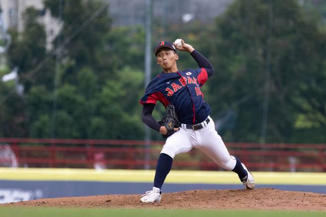 U18日本隊投手前田悠伍。（取自WBSC官網）