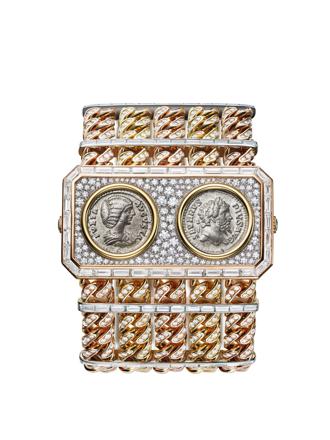 《日內瓦表展專題一》  寶格麗奢華珠寶表  羅馬皇帝與皇后古幣雙表盤