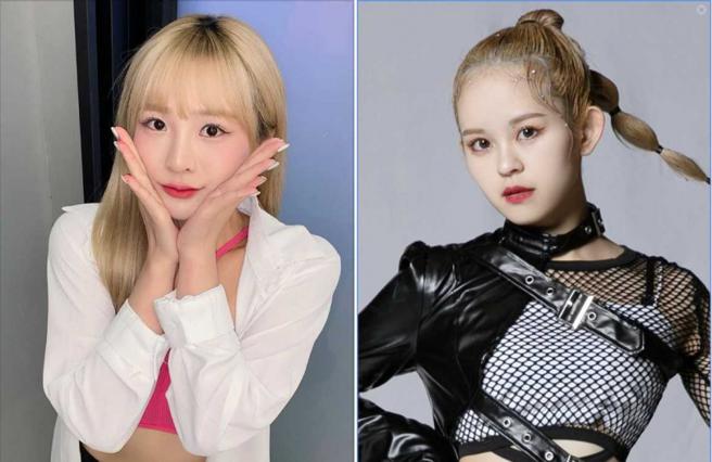 Rinii（左）退团后，由18岁日本少女Hina上阵。（图／翻摄自 IG）