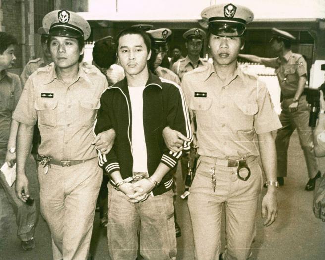 世华银行运钞车抢匪陈坤火，聆听死刑判决后神情漠然。（图／报系资料照）