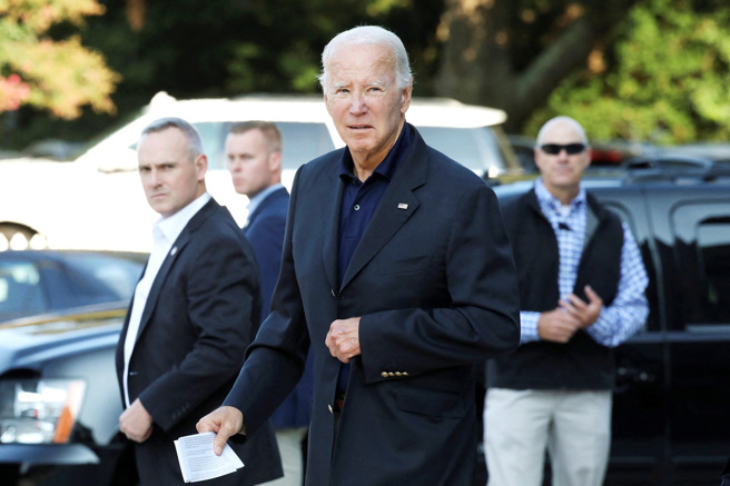 美國總統拜登3日表示，中國大陸國家主席習近平將不會出席在印度舉行的20國集團（G20）領袖高峰會，他對此感到失望。（圖／路透社）