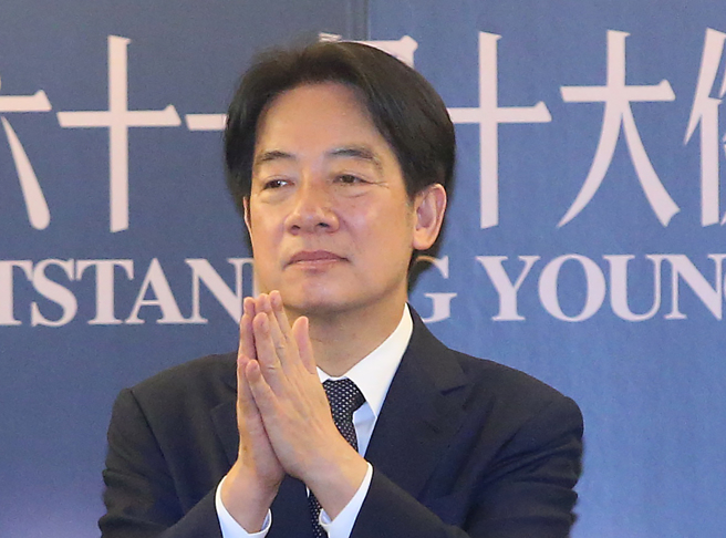 民进党总统参选人赖清德强调，没有主权的和平，不是真正的和平，只有实力才有可能确保主权、确保和平。（资料照，赵双杰摄）