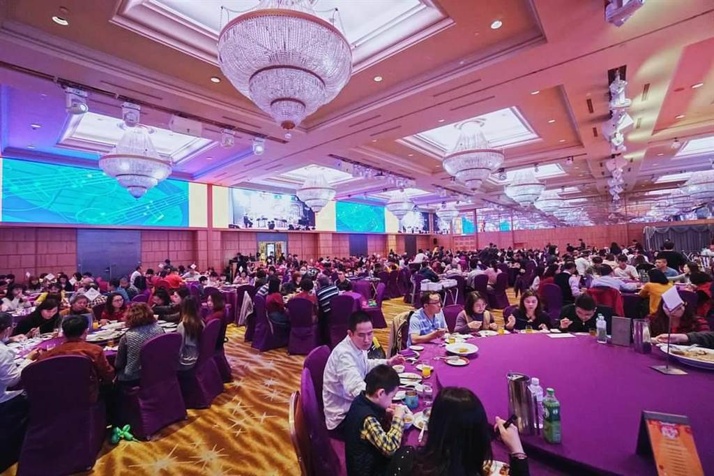 台北漢來大飯店宴會廳未曝光已爆量，年底前已接訂逾2000桌（漢來提供）