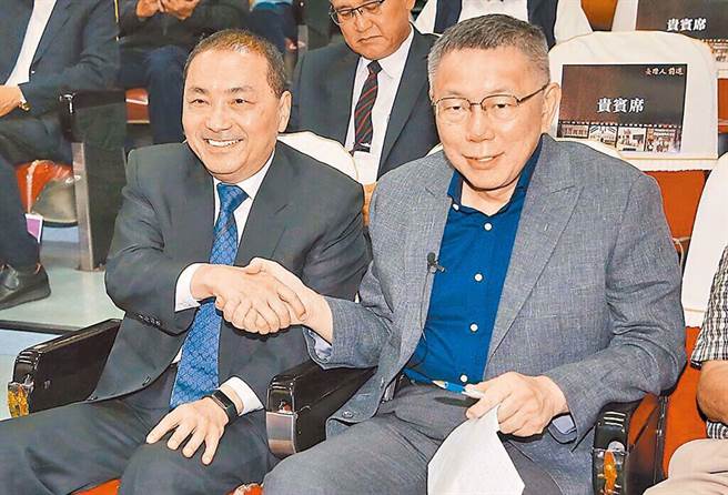 有媒体指出，鸿海创办人郭台铭的参选加速了蓝白之间的整合，国民党与民眾党的选战规画，会朝「9月谈立委，10月谈总统」进行。（本报资料照片）