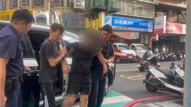 警方清晨循线逮捕陈男。（警方提供）