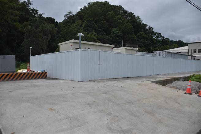 苗栗县慢城南庄出现第1座电能储存场， 引发乡民不满及疑。（谢明俊摄）