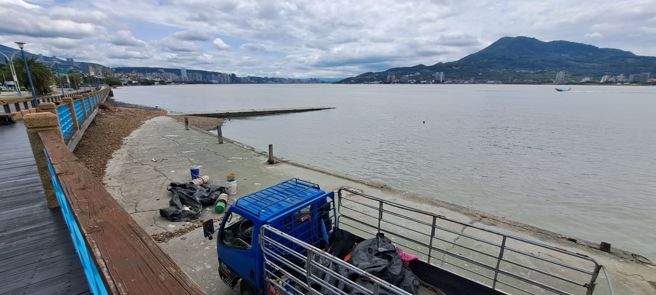 淡水河黄金水岸。（照片 / 民眾提供）