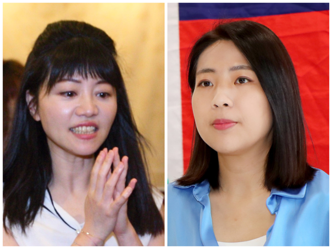 高嘉瑜近日与徐巧芯杠上。（中时资料照合成）