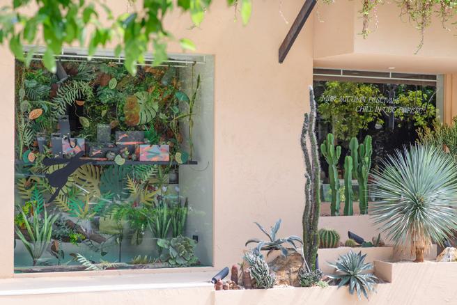 有肉和「纸物 Paper Object」合作中秋陈设。（有肉提供／古明弘台北传真）