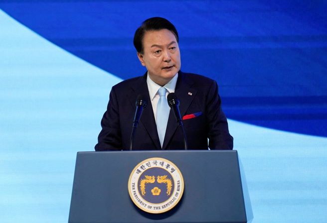 南韩总统尹锡悦。（图／路透社）