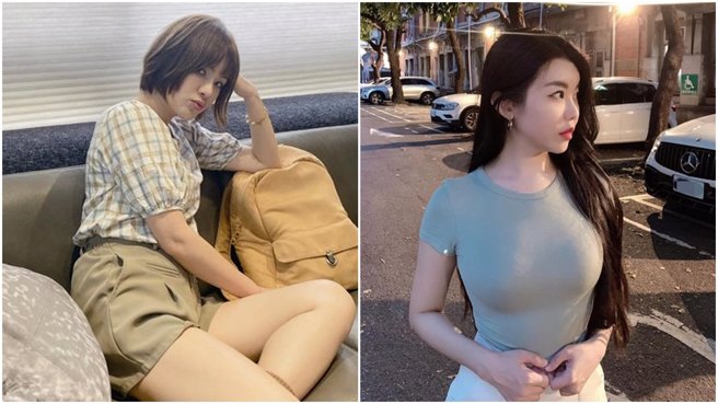 陈沂（左）不理解小红老师提告NONO后的操作。（图/陈沂、小红老师FB）