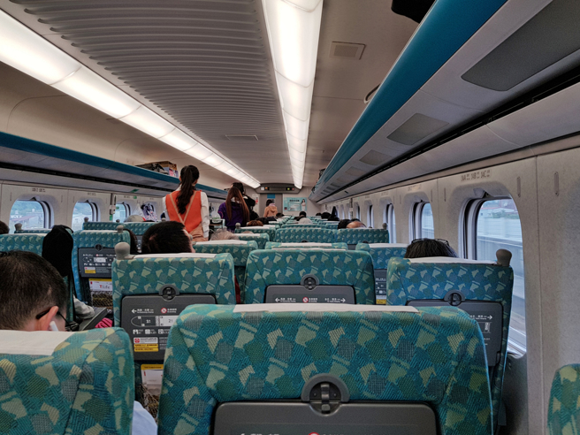 台湾高铁。（示意图／shutterstock）