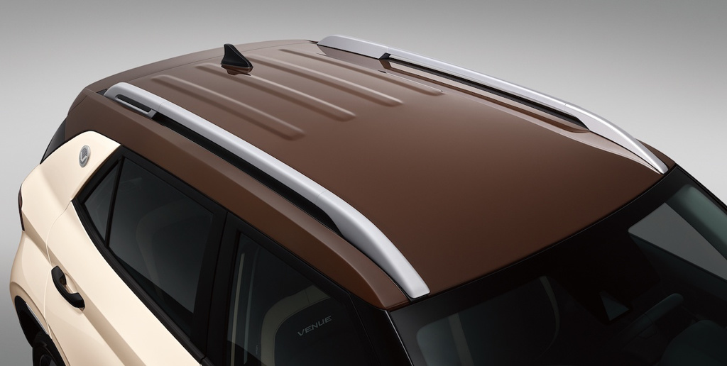 淺棕色的主調搭配深咖車頂。