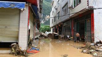 大陸8月洪澇和地質災害 共致168人死亡失蹤