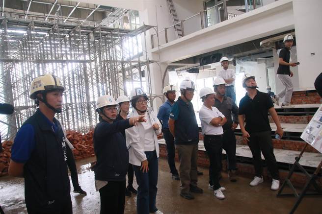 台东总图书馆建物预计明年6月完工。（台东县政府提供／蔡旻妤台东传真）