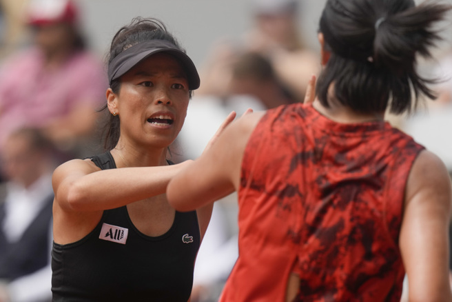 美网女双》击败地主「大魔王」 谢淑薇晋级四强。（美联社资料照）