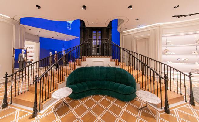 （Gucci台北101旗舰店改装重开幕，着重VIP专属体验服务。图／Gucci提供）