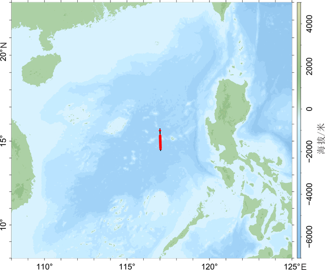 大陆完成首条跨洋中脊深海人工源电磁与大地电磁联合探测。（中国科学院南海海洋研究所）